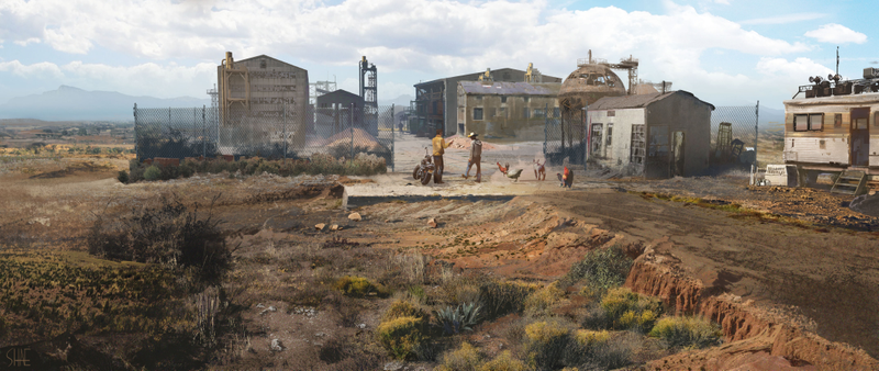 Illustration for article titled Logan's Forlorn Future Comes to Life in This Stunning Concept Art